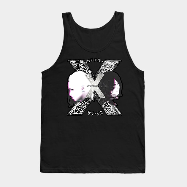 PANDAxKITTY ''X'' Tank Top by KVLI3N